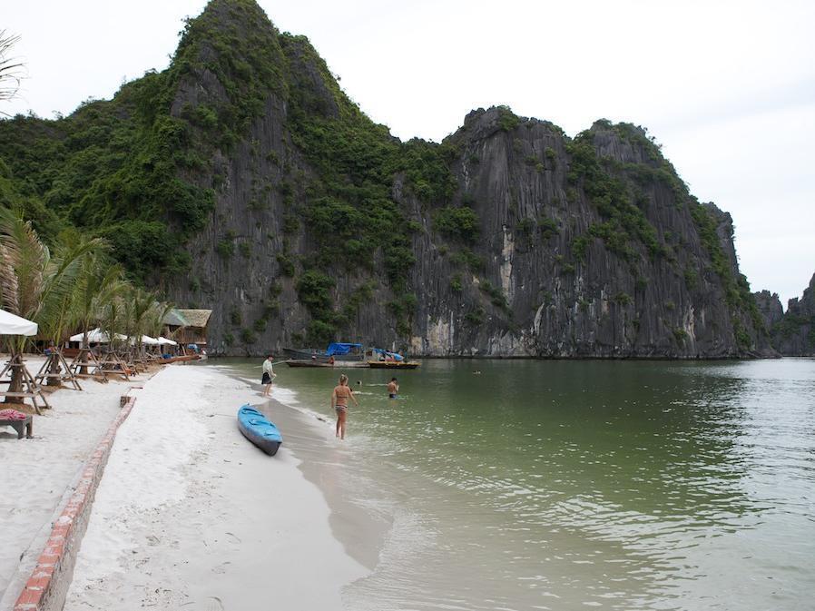Cat Ba Sandy Beach Resort Dong Khe Sau Bagian luar foto