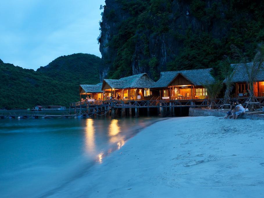 Cat Ba Sandy Beach Resort Dong Khe Sau Bagian luar foto