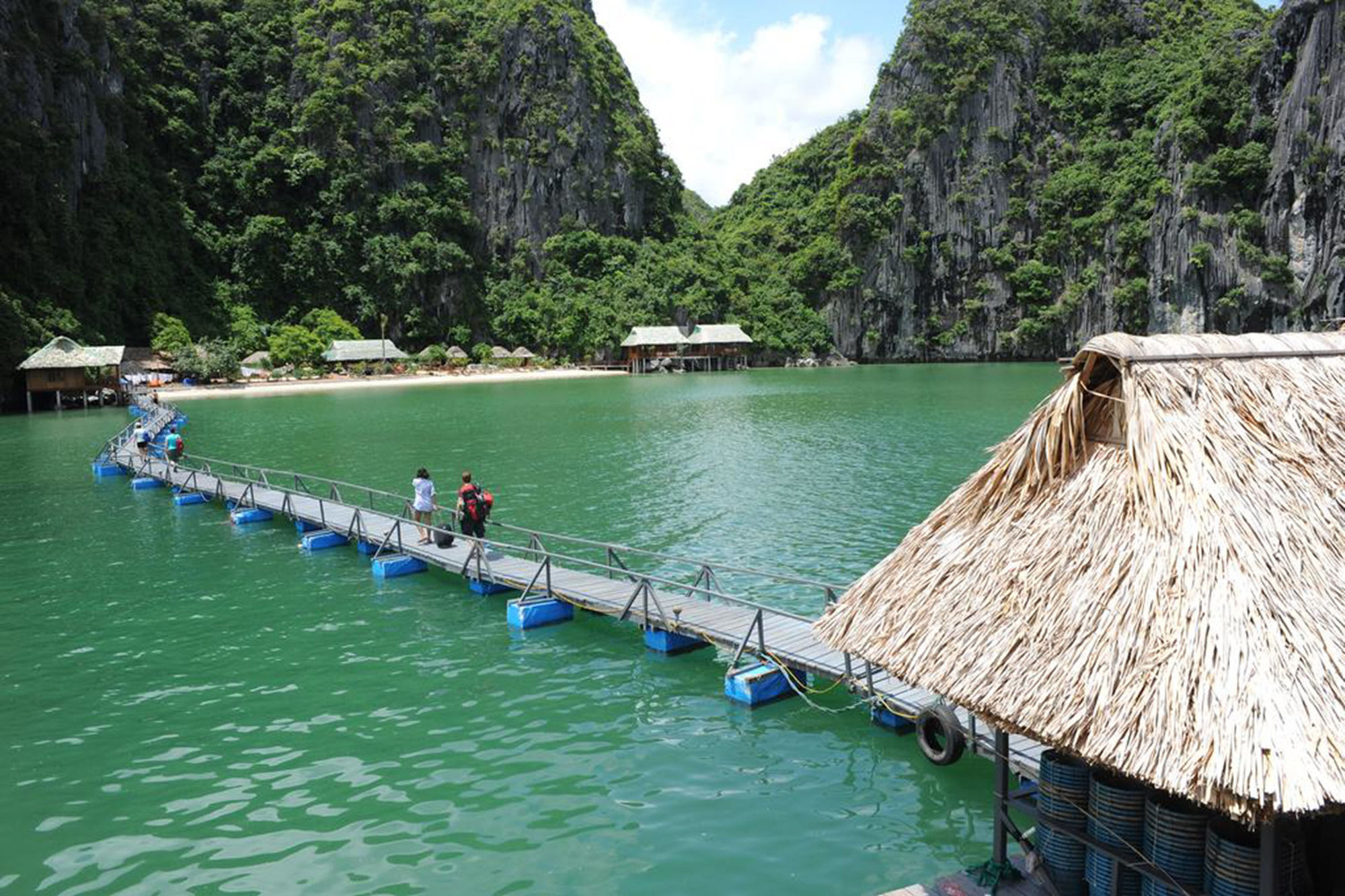 Cat Ba Sandy Beach Resort Dong Khe Sau Bagian luar foto