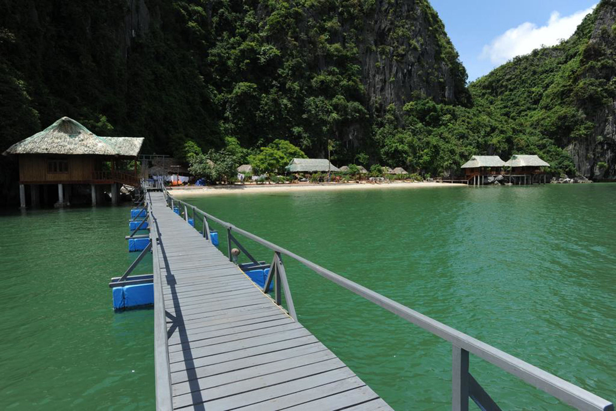 Cat Ba Sandy Beach Resort Dong Khe Sau Bagian luar foto