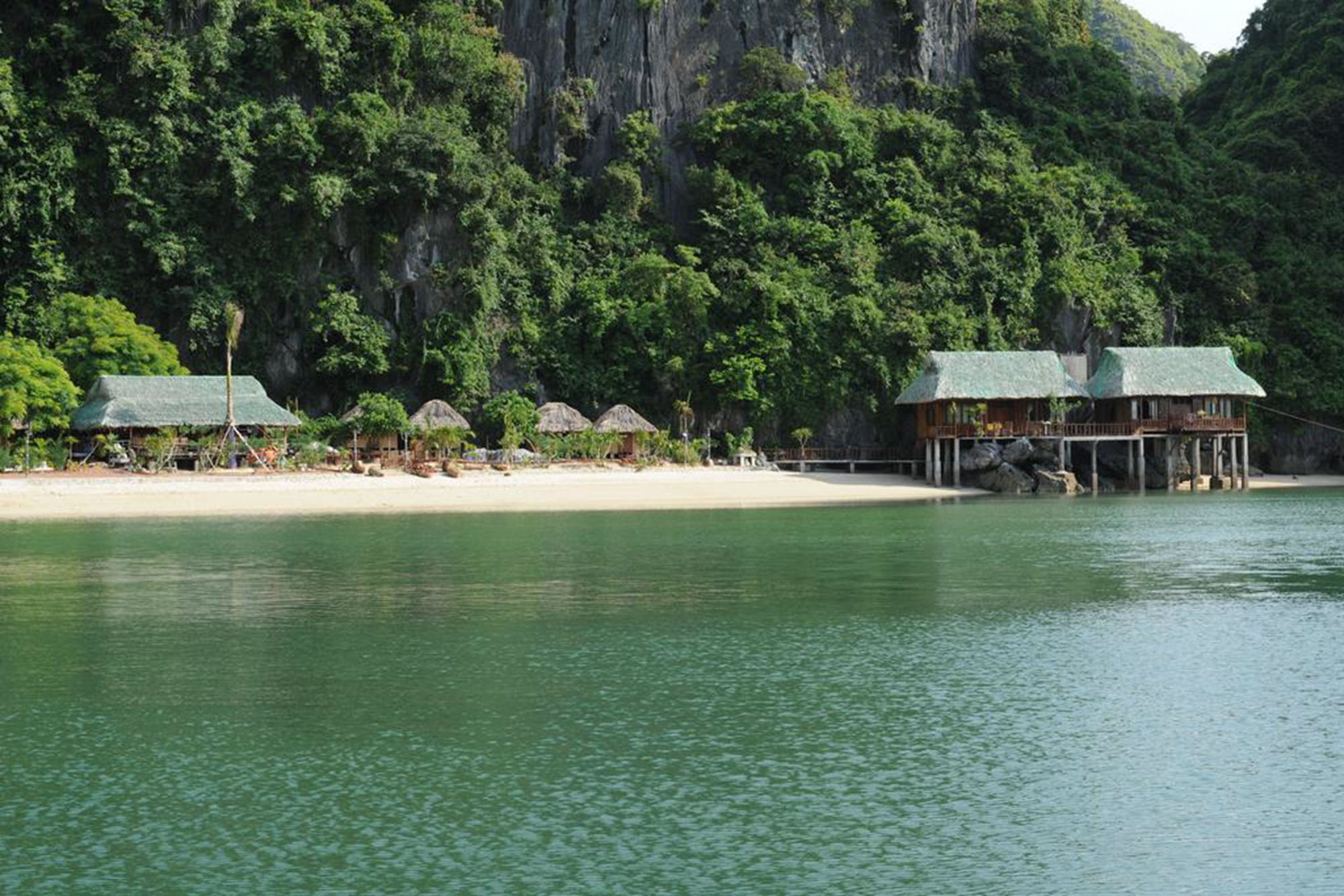 Cat Ba Sandy Beach Resort Dong Khe Sau Bagian luar foto