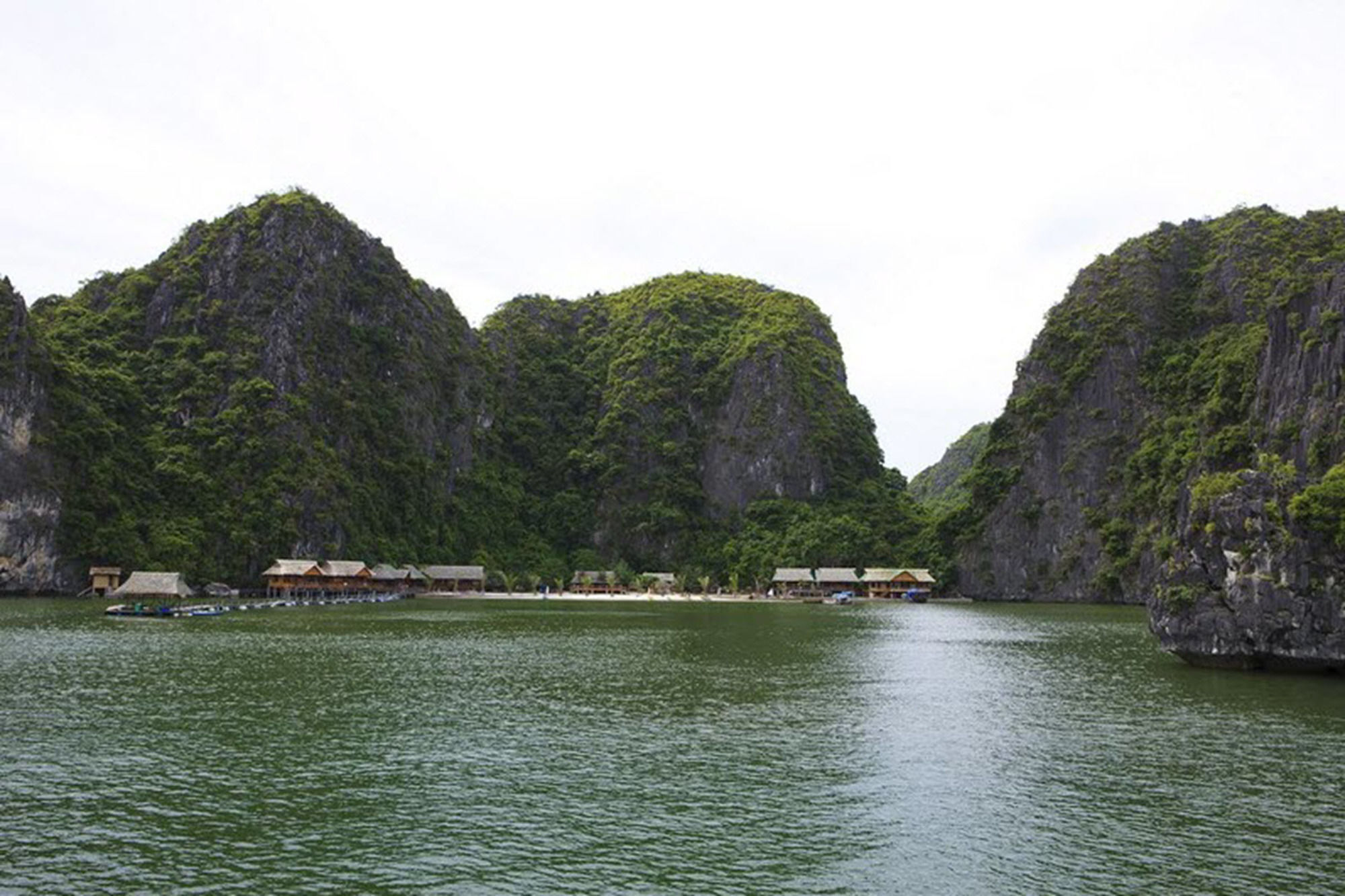 Cat Ba Sandy Beach Resort Dong Khe Sau Bagian luar foto