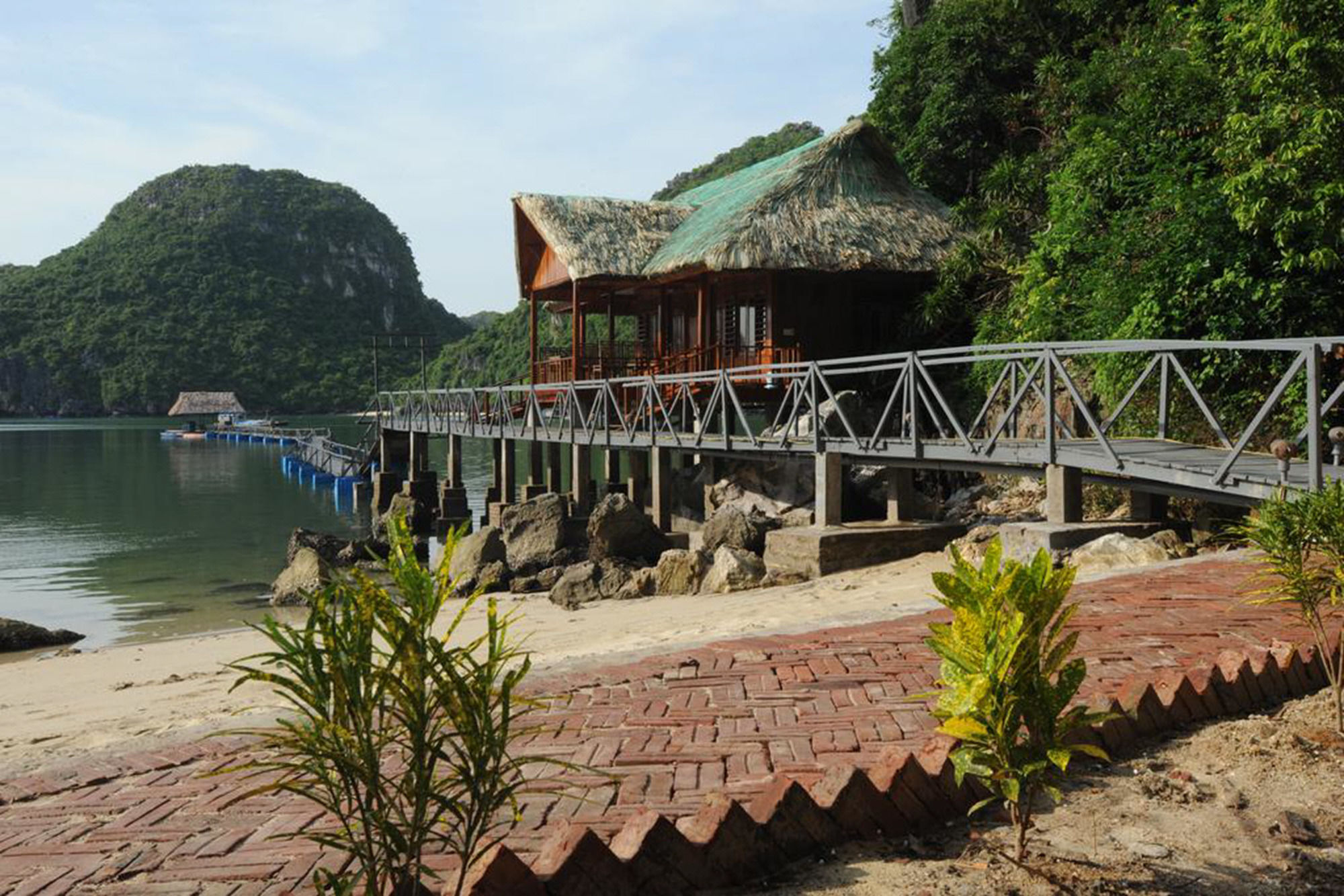 Cat Ba Sandy Beach Resort Dong Khe Sau Bagian luar foto